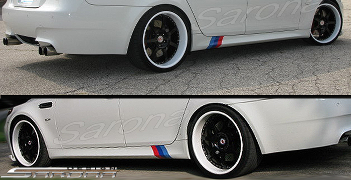 Custom BMW 5 Series Side Skirts  Sedan (2004 - 2010) - $590.00 (Part #BM-004-SS)